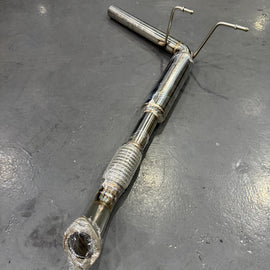 Side exit stainless steel exhaust for Delica L300